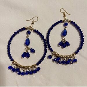 NWOT - Large handmade earrings.